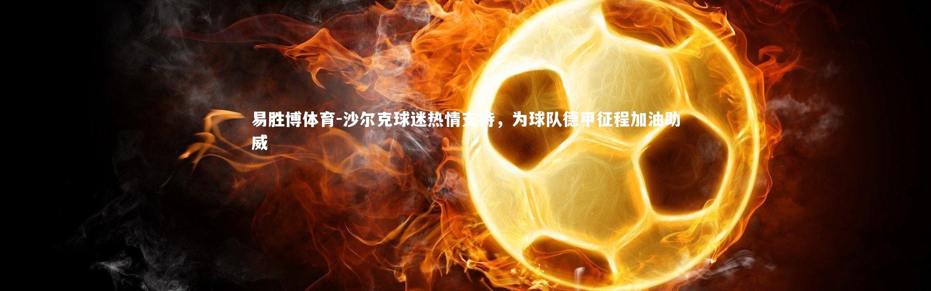 易胜博体育-沙尔克球迷热情支持，为球队德甲征程加油助威